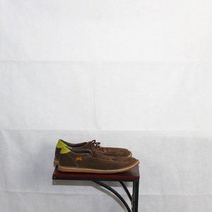 Camper Lace Up Brown Suede Shoes US 10 EU 41